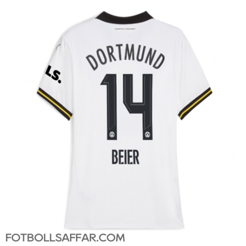 Borussia Dortmund Maximilian Beier #14 Tredjeställ Dam 2024-25 Kortärmad